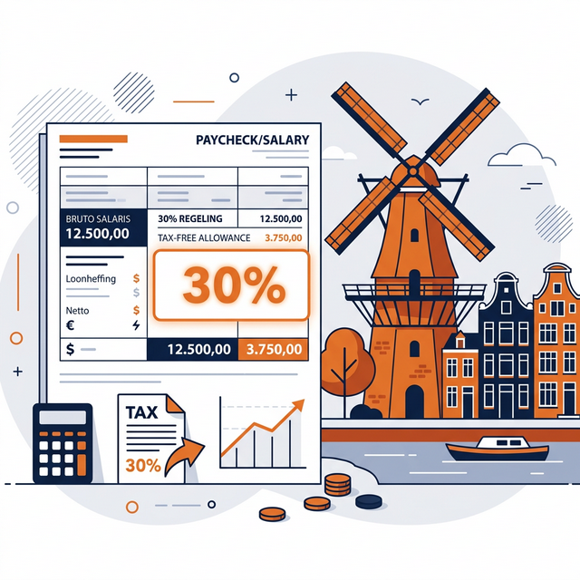 Illustration of the 30% ruling for expats