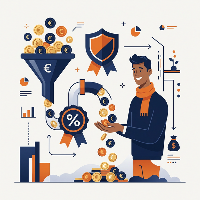 Illustration of Dutch tax credits system